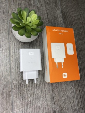 Блок питания для Xiaomi Mi Power Adapter 67Вт USB-C для быстрой зарядки
 
Характ. . фото 2