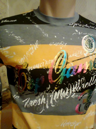 футболка мужская подростковая коттоновая с длинным рукавом
пр-во Турция
Футбол. . фото 3