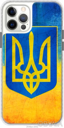 
Чохол на iPhone 12 Герб України "2036pc-2053-395" Пропонуємо Вам чохол від укра. . фото 1