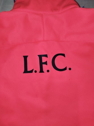 Футбольная кофта-куртка New Balance FC Liverpool, размер-L, длина-70см, под мышк. . фото 9