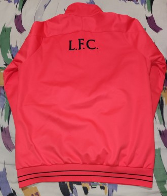Футбольная кофта-куртка New Balance FC Liverpool, размер-L, длина-70см, под мышк. . фото 6