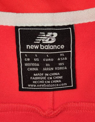Футбольная кофта-куртка New Balance FC Liverpool, размер-L, длина-70см, под мышк. . фото 11