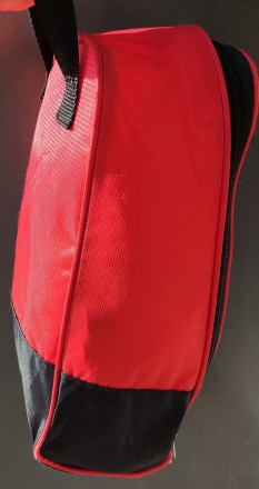 Футбольная, спортивная сумочка FC Manchester United, для формы и обуви, 33х17х12. . фото 4