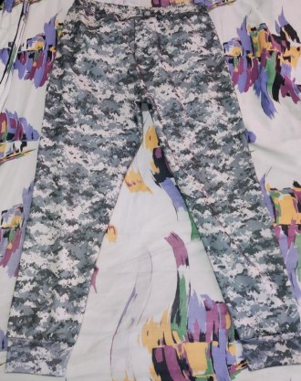 Демисезонные, спортивные штаны US Army в стиле милитари, размер-L, длина-103см, . . фото 5