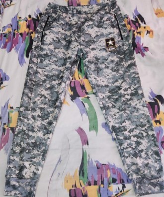 Демисезонные, спортивные штаны US Army в стиле милитари, размер-L, длина-103см, . . фото 4