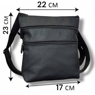 Ця шкіряна сумка месенджер – це ідеальний вибір для тих, хто цінує вишукан. . фото 16