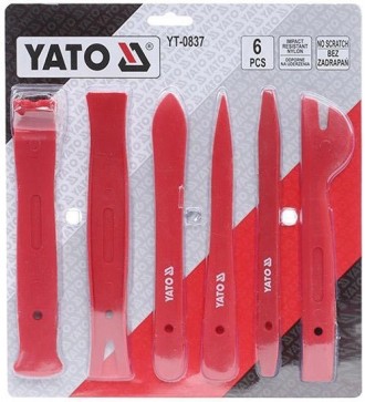 Специализированные съемники YATO YT-0837 для демонтажа обивки и молдингов автомо. . фото 6