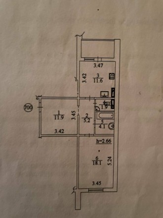 Продажа 1-комнатной квартиры по адресу пер.Ясиноватский 11, ЖК The Lakes. 
Состо. . фото 3