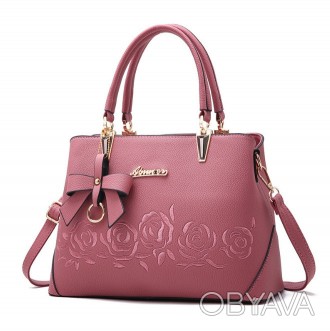 
Женская сумка с цветами
 Характеристики:
Материал: качественная ПУ кожа, отличн. . фото 1
