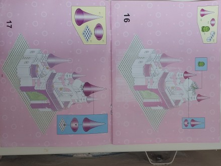 Конструктор-палац "Рожева мрія" для дівчинки Sluban Dream Palace M38-B. . фото 4