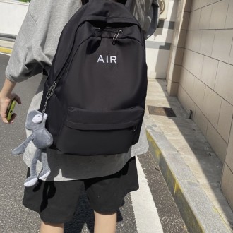 
Рюкзак AIR (без брелка)
Стильный рюкзак с плотной ткани. Рюкзак на одно централ. . фото 6