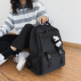 
Рюкзак с карманами
Стильный рюкзак с плотной ткани. Рюкзак на одно основное отд. . фото 7