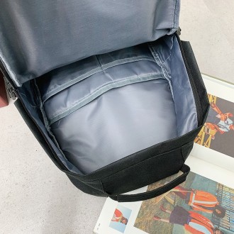 
Рюкзак с карманами
Стильный рюкзак с плотной ткани. Рюкзак на одно основное отд. . фото 6