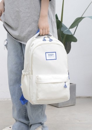 
Рюкзак JINISIAO
Стильный рюкзак с плотной ткани. Рюкзак на два отделения + нару. . фото 4