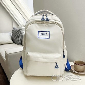 
Рюкзак JINISIAO
Стильный рюкзак с плотной ткани. Рюкзак на два отделения + нару. . фото 1