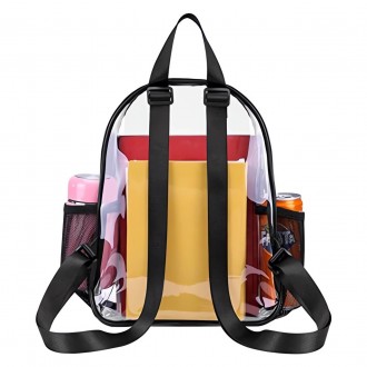
Женский прозрачный рюкзак
Стильный рюкзак с плотной слюды. Имеет одно отделение. . фото 3