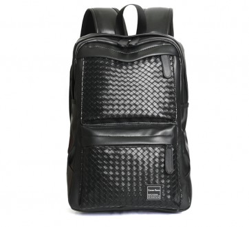 Мужской городской рюкзак качественный ранец плетеный черный
Характеристики:
Мате. . фото 5
