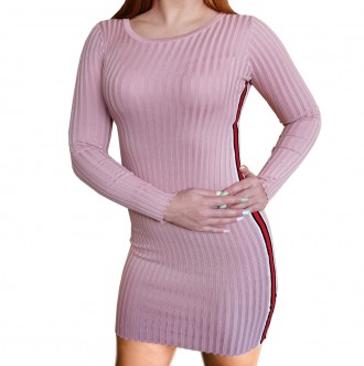 
	Цвет: розовый
	Вид изделия: Платье
	Застежка: без застежки
	Состав ткани: 20% . . фото 4