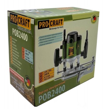 Фрезерний верстат Pro Craft POB2400 є представником фрезерувального інструменту . . фото 6