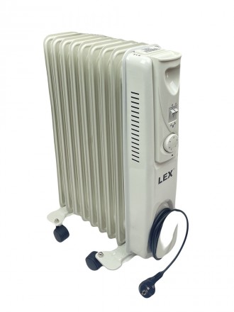 Масляный радиатор LEX LXHY-20G1 – отличается надежностью и низким уровнем . . фото 3