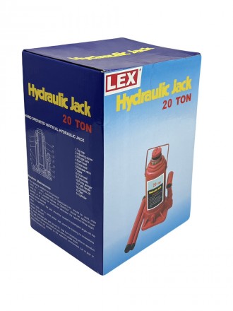 Домкрат гідравлічний пляшковий LEX 20 тонн - це інструмент, що використовується . . фото 4