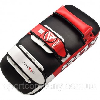 Пади для тайського боксу RDX Red (1шт) Дизайн та пошиття забезпечує комфортну по. . фото 6