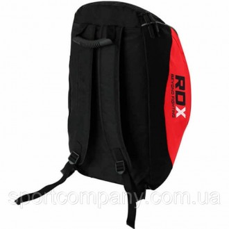 Сумка-рюкзак RDX Gear Bag
RDX GEAR BAG може використовуватися як рюкзак або сумк. . фото 4
