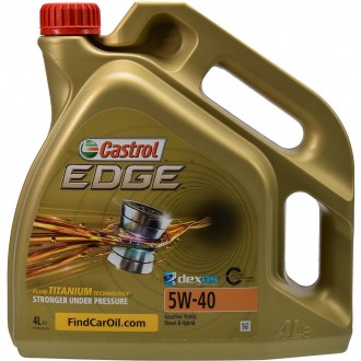 Серия: EDGE Titanium FST
Тип оливи: Синтетична
Двигун: Бензин/Дизель 
Класифікац. . фото 2