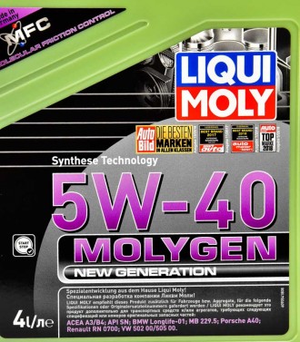 Серия: Molygen New Generation
Тип масла: Cинтетическое
Тип двигателя: Бензин / Д. . фото 4