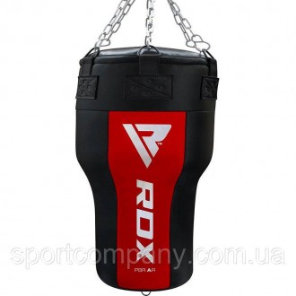 Боксерський мішок конусний RDX Red New 1.1 м, 50-60кг
Конусний боксерський мішок. . фото 2