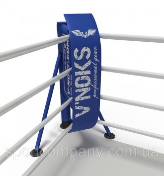 Ринг для боксу V'Noks підлоговий 6,5*6,5 м
Підлоговий ринг компанії V'Noks (Вино. . фото 3