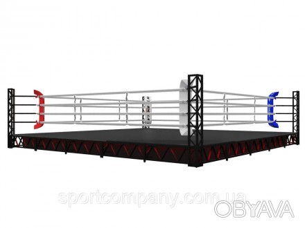 Боксерский ринг на помосте V`Noks EXO 7.5*7.5*0,5 метра профессиональный для спа. . фото 1