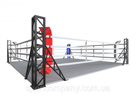  Ринг для боксу V'Noks EXO підлоговий 6 * 6 м 
 Підлоговий ринг компанії V'Noks . . фото 4