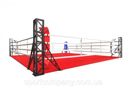  Ринг для боксу V'Noks EXO підлоговий 7 * 7 м 
 Підлоговий ринг компанії V'Noks . . фото 4