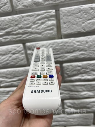 Пульт Samsung белый BN59-01248A оригинальный инфракрасный для телевизора Самсунг. . фото 6