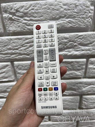 Пульт Samsung белый BN59-01248A оригинальный инфракрасный для телевизора Самсунг. . фото 1