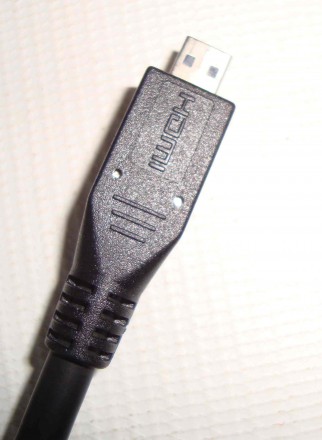 Кабель Sony micro HDMI на HDMI для фотоаппарата DSC-HX300, TX200, WX350, Alpha N. . фото 4