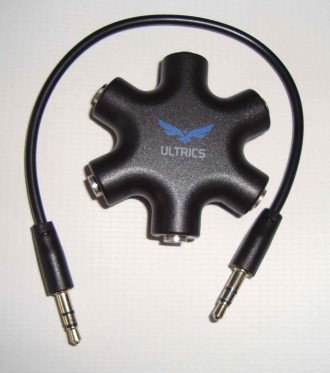 Аудио-хаб AUX Splitter 3.5 мм на 6 разъемов
3.5mm Audio Splitter Jack 5 Way AUX. . фото 2