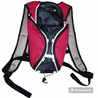 Спортивный рюкзак, вело, бег, размер 40х22см, одно основное и два боковых отделе. . фото 3