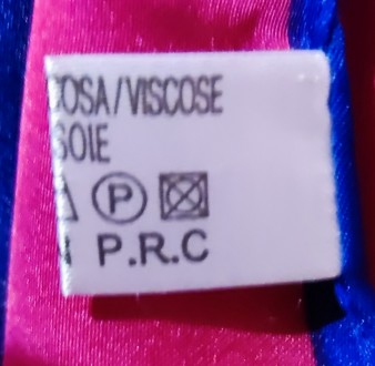 Большой платок-шаль с цветами, 30%-шелк, 70%-вискоза, размер 130х130см, новое со. . фото 10