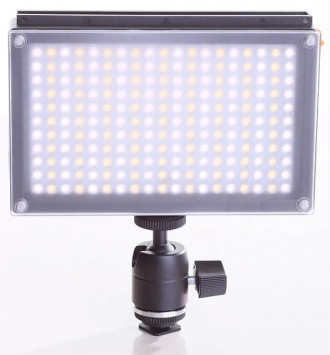 Накамерный видео свет Lishuai (Оригинал) LED-209AS (Би-светодиодная) + шарнирный. . фото 8