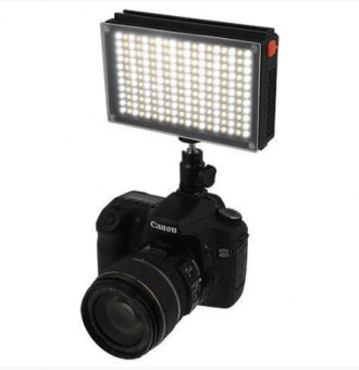 Накамерный видео свет Lishuai (Оригинал) LED-209AS (Би-светодиодная) + шарнирный. . фото 3