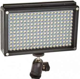 Накамерный видео свет Lishuai (Оригинал) LED-209AS (Би-светодиодная) + шарнирный. . фото 2