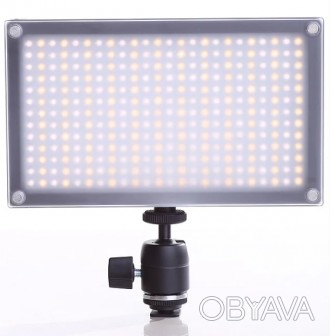 Світлодіодна панель для відеозйомки Lishuai (Оригінал) LED-312AS (Бі-світлодіодн. . фото 1