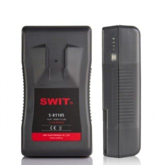 Акумулятор SWIT S-8110S 126Wh V-Mount Battery (S-8110S)
S-8110S акумулятор V-Loc. . фото 3