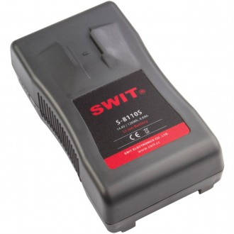 Акумулятор SWIT S-8110S 126Wh V-Mount Battery (S-8110S)
S-8110S акумулятор V-Loc. . фото 2