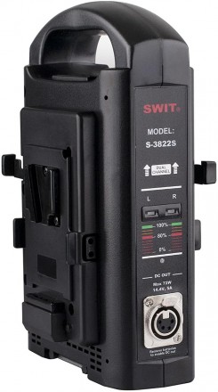 Зарядний пристрій SWIT S-3822S V-Mount Charger (2-Channel) (S-3822S)
Портативний. . фото 7