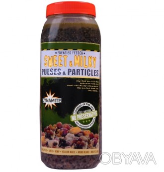 Зерновой корм Dynamite Baits Frenzied Pulse Sweet & Milky PartyMix 2.5L - DY1286. . фото 1