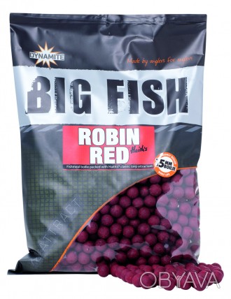 Бойлы для рыбалки тонущие Robin Red - 15mm Boilie -1.8kgБойлы тонущие Robin Red . . фото 1