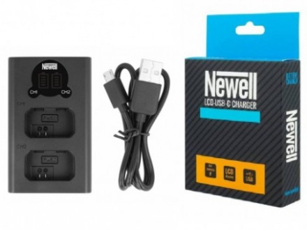 Зарядное устройство Newell DL-USB-C для NP-FW50
Зарядное устройство NEWELL DL-US. . фото 2
